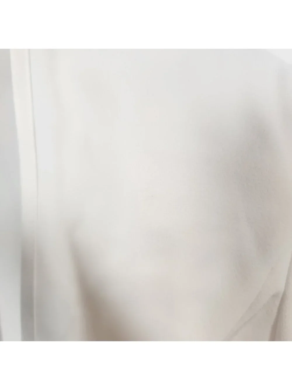 Ursula of Switzerland White Evening Jacket 14P Frog Closure Embroidered‎ Formal